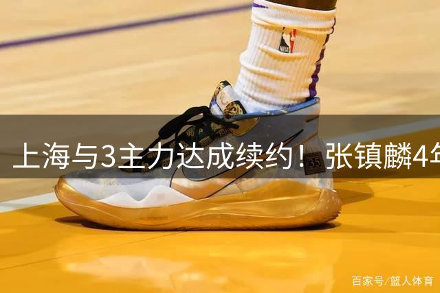 上海与3主力达成续约！张镇麟4年顶薪，李弘权2年C类，小偰3年B类
